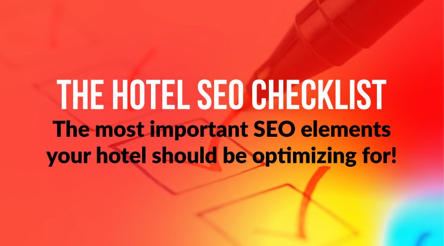 Hotel SEO Checklist