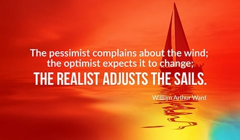 Navigating a crisis by adjusting to change