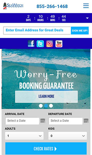 Worry Free Booking Gurarantee